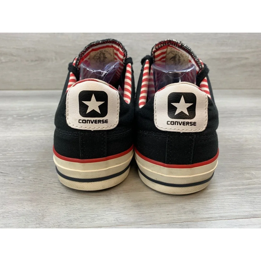 Converse CONS Star Player Men's Skateboarding‎ Shoes Black Red 11 Comfort Shoes - Picture 4 of 11